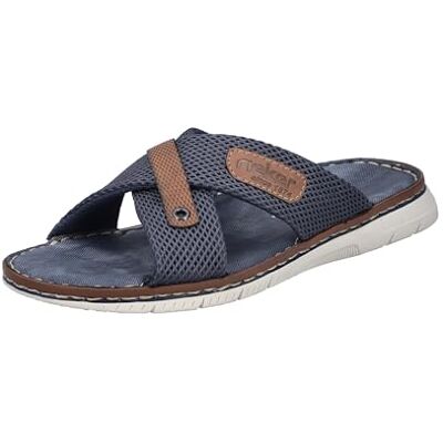 Rieker Mules pour Homme 21340, Bleu, 44 EU - Publicité Rieker Mules pour Homme 21340, Bleu, 44 EU - Publicité