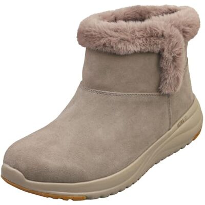 Skechers Bottes pour femme On-the-Go Joy Bundle UpAnkle, Daim taupe foncé, 38 EU - Publicité Skechers Bottes pour femme On-the-Go Joy Bundle UpAnkle, Daim taupe foncé, 38 EU - Publicité