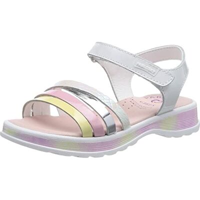 Pablosky Sandal, Blanc, 38 EU - Publicité Pablosky Sandal, Blanc, 38 EU - Publicité