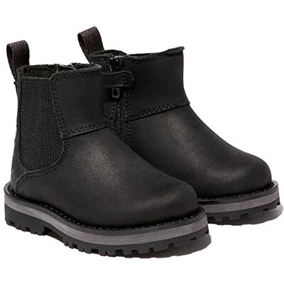 Timberland COURMA Kid Chelsea Black Full Grain Bottes avec Fermeture ÉCLAIR, Unisex, Noir, 29 EU - Publicité Timberland COURMA Kid Chelsea Black Full Grain Bottes avec Fermeture ÉCLAIR, Unisex, Noir, 29 EU - Publicité