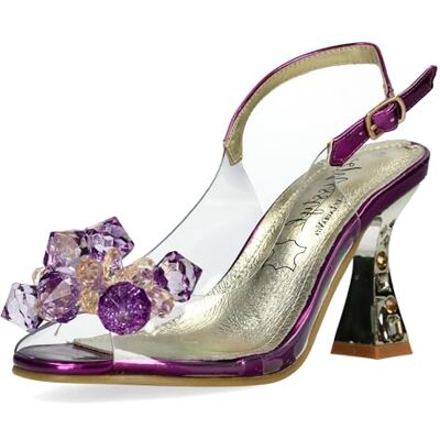 LAURA VITA Misstyl by Sandales Mode Femme MYRIANO 16, Pointure:40 EU, La Couleur:Violet - Publicité LAURA VITA Misstyl by Sandales Mode Femme MYRIANO 16, Pointure:40 EU, La Couleur:Violet - Publicité