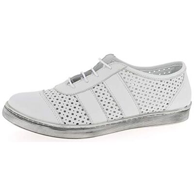 Andrea Conti Femme Sneakers Basses, Blanc (Weiß 001), 40 EU - Publicité Andrea Conti Femme Sneakers Basses, Blanc (Weiß 001), 40 EU - Publicité