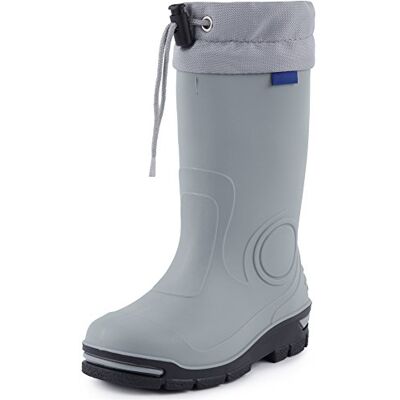 Ladeheid Bottes de Pluie en PVC Unisexe Enfant Fille Garçon LARB014 (Gris, 31/32 EU) - Publicité Ladeheid Bottes de Pluie en PVC Unisexe Enfant Fille Garçon LARB014 (Gris, 31/32 EU) - Publicité