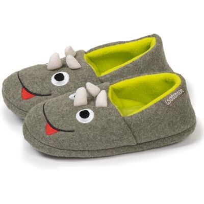 Isotoner Chaussons pantoufles Mocassins garçon polaire, semelle gomme antidérapante, 33/34, kaki chiné - Publicité Isotoner Chaussons pantoufles Mocassins garçon polaire, semelle gomme antidérapante, 33/34, kaki chiné - Publicité