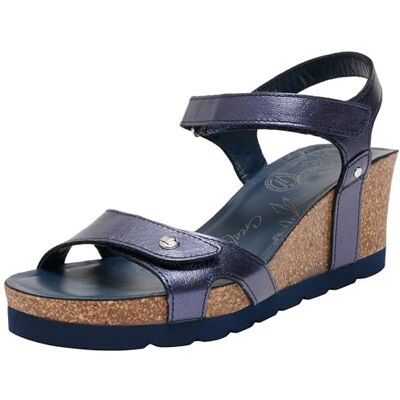 Panama Jack Julia Shine Sandales compensées Femme, Marino B5, 39 EU - Publicité Panama Jack Julia Shine Sandales compensées Femme, Marino B5, 39 EU - Publicité