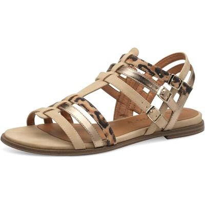 Tamaris Sandales pour femme, sandales pour femme, lit de pied touchit, Marron léopard Comb, 37 EU - Publicité Tamaris Sandales pour femme, sandales pour femme, lit de pied touchit, Marron léopard Comb, 37 EU - Publicité