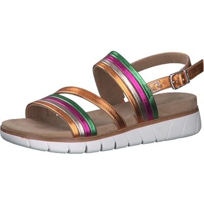 s.Oliver Femme Sandale, Multicolore, 39 EU - Publicité s.Oliver Femme Sandale, Multicolore, 39 EU - Publicité