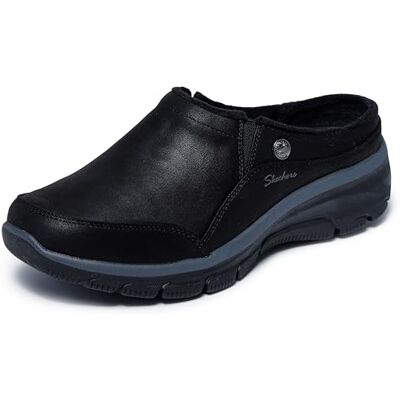 Skechers Easy Going Latte 2Mule pour Femme, Noir, 7 - Publicité Skechers Easy Going Latte 2Mule pour Femme, Noir, 7 - Publicité