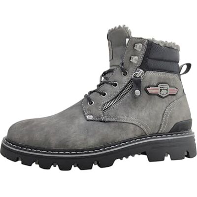 Dockers by Gerli Winter Boots Männer Winterstiefel Dunkelgrau EU45 - Publicité Dockers by Gerli Winter Boots Männer Winterstiefel Dunkelgrau EU45 - Publicité