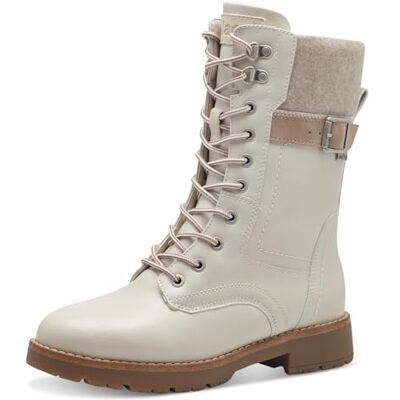 Jana bottines hiver femme à lacets avec boucle vegan, Ivory, 37 EU - Publicité Jana bottines hiver femme à lacets avec boucle vegan, Ivory, 37 EU - Publicité