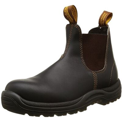 Blundstone 192 Industrial Slip on Safety Boot Stout Brown - Publicité Blundstone 192 Industrial Slip on Safety Boot Stout Brown - Publicité