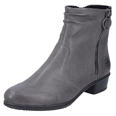 Rieker Bottes courtes Y0741 pour femme, gris, 39 EU - Publicité Rieker Bottes courtes Y0741 pour femme, gris, 39 EU - Publicité