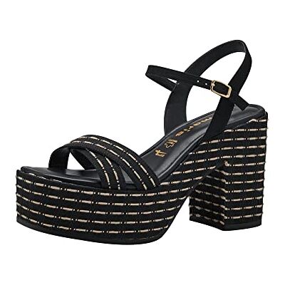 Tamaris Sandales , Noir/beige., 39 EU - Publicité Tamaris Sandales , Noir/beige., 39 EU - Publicité