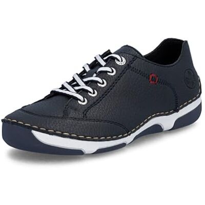 Rieker Chaussures à Lacets pour Femmes 55901, Pointure:41 EU, La Couleur:Bleu - Publicité Rieker Chaussures à Lacets pour Femmes 55901, Pointure:41 EU, La Couleur:Bleu - Publicité