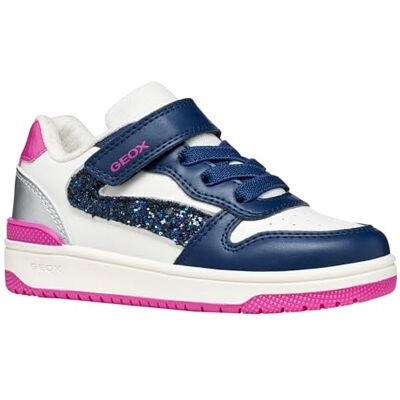 Geox J Washiba Girl A Chaussures Blanc DK Royal 28 EU - Publicité Geox J Washiba Girl A Chaussures Blanc DK Royal 28 EU - Publicité