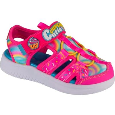 Skechers Girl's Jumpsters Sandales, Rose, 25 EU - Publicité Skechers Girl's Jumpsters Sandales, Rose, 25 EU - Publicité