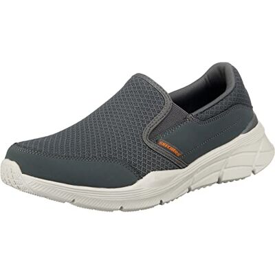Skechers Equalizer 4.0 Baskets Homme Charcoal Mesh/pu/orange Trim 44 EU - Publicité Skechers Equalizer 4.0 Baskets Homme Charcoal Mesh/pu/orange Trim 44 EU - Publicité