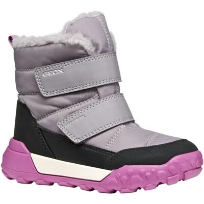 Geox J TREKKYUP Girl B AB Bottines à cheville, gris/violet, 36 EU, Gris violet., 36 EU - Publicité Geox J TREKKYUP Girl B AB Bottines à cheville, gris/violet, 36 EU, Gris violet., 36 EU - Publicité