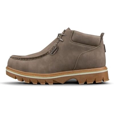 Lugz Homme Bottes Tendance à Franges, Crème de Gomme aux Champignons, 43 EU - Publicité Lugz Homme Bottes Tendance à Franges, Crème de Gomme aux Champignons, 43 EU - Publicité