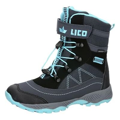 Lico Sundsvall VS Bottes de neige Bleu marine/turquoise, 36 EU - Publicité Lico Sundsvall VS Bottes de neige Bleu marine/turquoise, 36 EU - Publicité