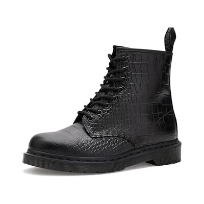 Dr. Martens Bottines 1460 Croco Black Atlas Croc Emboss 39 - Publicité Dr. Martens Bottines 1460 Croco Black Atlas Croc Emboss 39 - Publicité