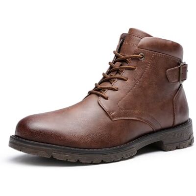 Bruno Marc Bottes de Moto pour Hommes Élégantes et Pratique Botte de Motard Classique Derby,Size 45,Brun,BMEMAB2502 - Publicité Bruno Marc Bottes de Moto pour Hommes Élégantes et Pratique Botte de Motard Classique Derby,Size 45,Brun,BMEMAB2502 - Publicité