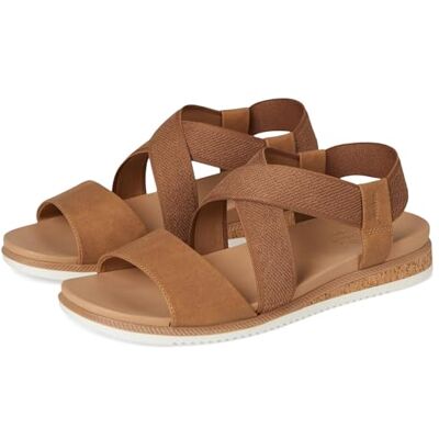 Skechers Sandales basses Desert Kiss pour femme, châtaigne, 37.5 EU - Publicité Skechers Sandales basses Desert Kiss pour femme, châtaigne, 37.5 EU - Publicité