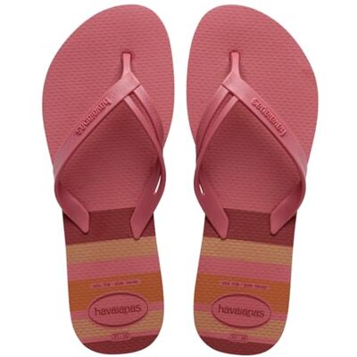 Havaianas Elegance Print Femme FlipFlop Pau Brasil 33 EU - Publicité Havaianas Elegance Print Femme FlipFlop Pau Brasil 33 EU - Publicité