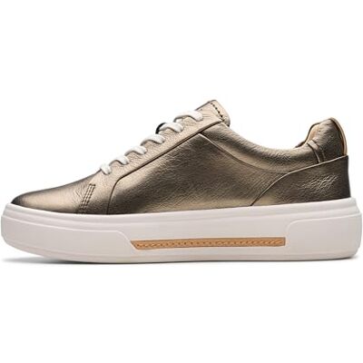 Clarks Femme Marche Trémière Sport Zapatillas-Mujer, Metallic, 38.5 EU - Publicité Clarks Femme Marche Trémière Sport Zapatillas-Mujer, Metallic, 38.5 EU - Publicité