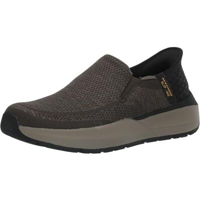 Skechers Baskets à Enfiler Neville-Rovelo pour Homme, Gris, 45 EU - Publicité Skechers Baskets à Enfiler Neville-Rovelo pour Homme, Gris, 45 EU - Publicité