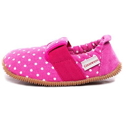 Giesswein Mixte Enfant Silz Slim Fit Pantoufles Plates, Framboise 364, 33 Eu Uk - Publicité Giesswein Mixte Enfant Silz Slim Fit Pantoufles Plates, Framboise 364, 33 Eu Uk - Publicité