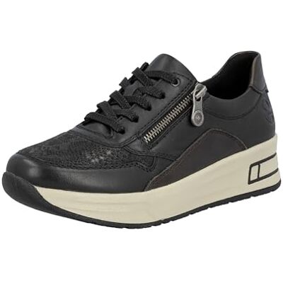Rieker Chaussures à Lacets N8114 pour Femme, Noir, 40 EU - Publicité Rieker Chaussures à Lacets N8114 pour Femme, Noir, 40 EU - Publicité