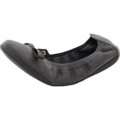 Les Petites Bombes Les P'tites Bombes Ballerine Ella Velours Gris - Publicité Les Petites Bombes Les P'tites Bombes Ballerine Ella Velours Gris - Publicité