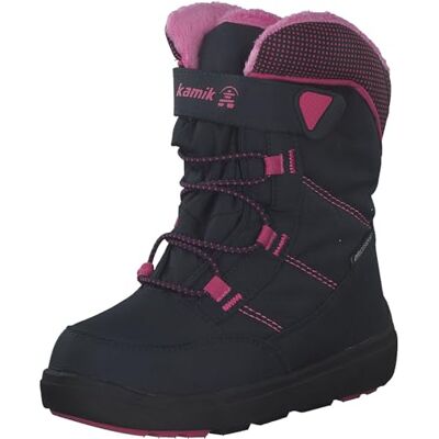 Kamik Stance2 Botte de Neige, Bleu Marine/Magenta, 34 EU - Publicité Kamik Stance2 Botte de Neige, Bleu Marine/Magenta, 34 EU - Publicité
