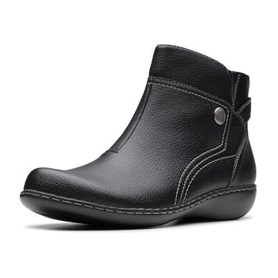 Clarks Bottines Ashland Mabel pour femme, Noir poli., 9.5 X-Wide - Publicité Clarks Bottines Ashland Mabel pour femme, Noir poli., 9.5 X-Wide - Publicité