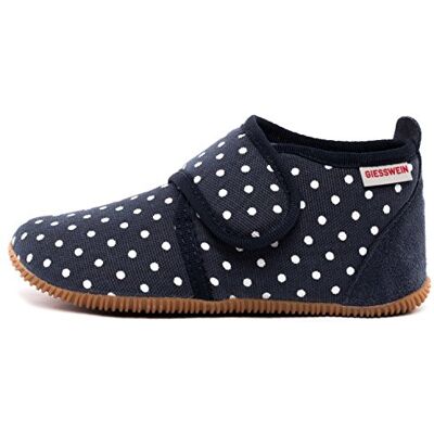 Giesswein Chaussons Stans Slim Fit Bleu foncé 22 Chaussures antidérapantes pour Enfants, Chaussures de Marche pour bébés, Slippers de Jardin d'enfants pour Filles, Chaussons avec Fermeture Velcro - Publicité Giesswein Chaussons Stans Slim Fit Bleu foncé 22 Chaussures antidérapantes pour Enfants, Chaussures de Marche pour bébés, Slippers de Jardin d'enfants pour Filles, Chaussons avec Fermeture Velcro - Publicité