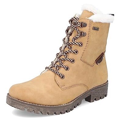 Rieker Femme Bottines 78503, Dame Bottines à Lacets,Hydrofuge,riekerTEX,Botte,Demi-Botte,Botte à Lacets,Beige (Beige / 20),40 EU / 6.5 UK - Publicité Rieker Femme Bottines 78503, Dame Bottines à Lacets,Hydrofuge,riekerTEX,Botte,Demi-Botte,Botte à Lacets,Beige (Beige / 20),40 EU / 6.5 UK - Publicité