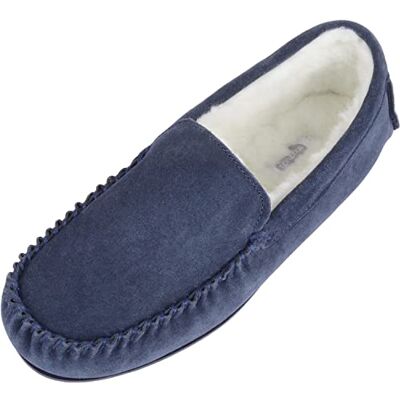 Snugrugs Hugo, Chaussons homme, Bleu (Navy Navy), 44/45 EU - Publicité Snugrugs Hugo, Chaussons homme, Bleu (Navy Navy), 44/45 EU - Publicité
