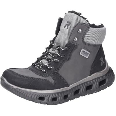 Rieker Bottes à lacets pour femme M6023 Gris Taille 39 EU, gris, 39 EU - Publicité Rieker Bottes à lacets pour femme M6023 Gris Taille 39 EU, gris, 39 EU - Publicité