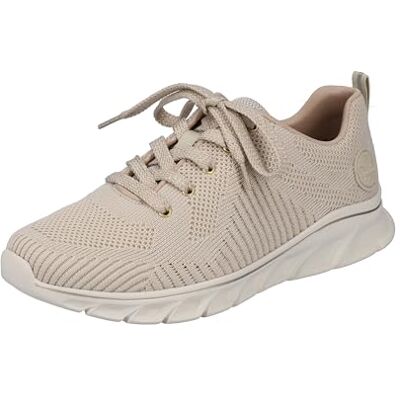 Rieker Femme 54022 Basket, Blanc, 42 EU - Publicité Rieker Femme 54022 Basket, Blanc, 42 EU - Publicité