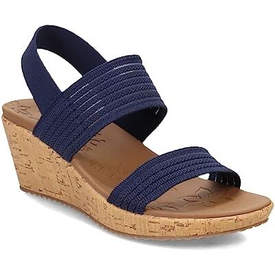 Skechers Femme Beverlee-Sheer Luck Basket, Maille tricotée Marine, 40 EU - Publicité Skechers Femme Beverlee-Sheer Luck Basket, Maille tricotée Marine, 40 EU - Publicité
