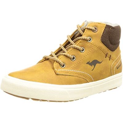 KangaROOS KAVU X Baskets Unisexes Tan/Café 35 EU - Publicité KangaROOS KAVU X Baskets Unisexes Tan/Café 35 EU - Publicité