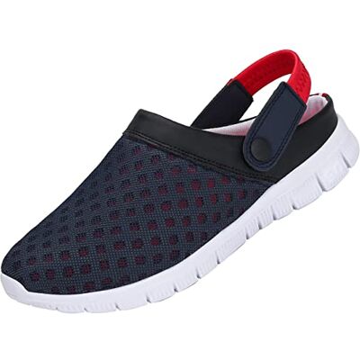 SAGUARO Unisexe Chaussures de Plage Sandales Antidérapant Pantoufles Eté Respirantes Rouge 44 EU - Publicité SAGUARO Unisexe Chaussures de Plage Sandales Antidérapant Pantoufles Eté Respirantes Rouge 44 EU - Publicité