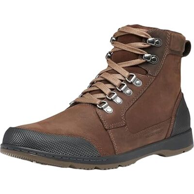 Sorel 1964 PAC Nylon Waterproof bottes d'hiver imperméables pour homme, Marron (Tobacco x Black), 46 EU - Publicité Sorel 1964 PAC Nylon Waterproof bottes d'hiver imperméables pour homme, Marron (Tobacco x Black), 46 EU - Publicité