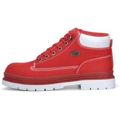Lugz pour homme Drifter Ripstop à lacets de coffre, rouge (rouge/blanc), 45 EU - Publicité Lugz pour homme Drifter Ripstop à lacets de coffre, rouge (rouge/blanc), 45 EU - Publicité
