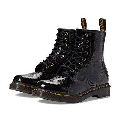 Dr. Martens 1460 Amphibians Female Black Distressed Patent 37 - Publicité Dr. Martens 1460 Amphibians Female Black Distressed Patent 37 - Publicité