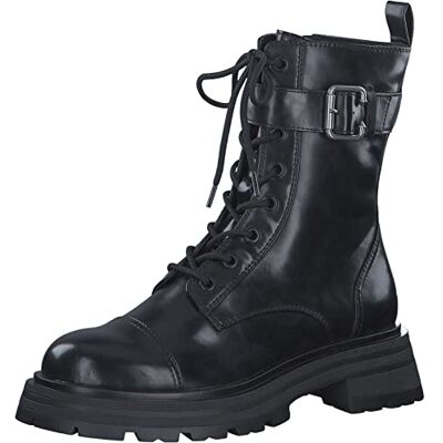 Tamaris Femme Bottines, Dame Rangers,Bottes,Demi-Bottes,Bottines,Bottines à Lacets,Black,37 EU - Publicité Tamaris Femme Bottines, Dame Rangers,Bottes,Demi-Bottes,Bottines,Bottines à Lacets,Black,37 EU - Publicité