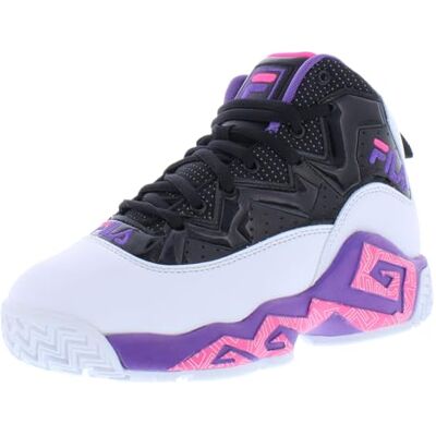 Fila Baskets Grant Hill 2 pour homme, Noir/blanc/violet, 6.5 Big Kid - Publicité Fila Baskets Grant Hill 2 pour homme, Noir/blanc/violet, 6.5 Big Kid - Publicité