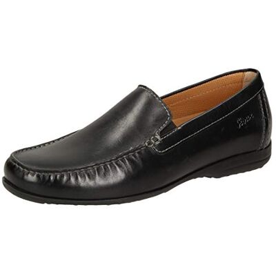 Sioux Gion-XL, Mocassins (loafers) Homme Noir (Schwarz 000) 47 EU/12 UK - Publicité Sioux Gion-XL, Mocassins (loafers) Homme Noir (Schwarz 000) 47 EU/12 UK - Publicité