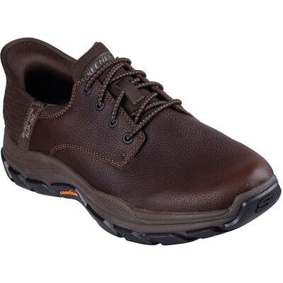Skechers USA Men's Mocassins Garrett respectés, Rouge/Marron, 47 EU - Publicité Skechers USA Men's Mocassins Garrett respectés, Rouge/Marron, 47 EU - Publicité